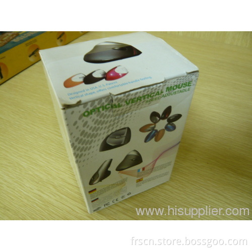 Top Hot Sell 5 Buttons Wireless Vertical Rechargable Mouse 